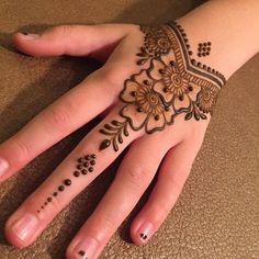 Detail Henna Tangan Anak Simple Nomer 22