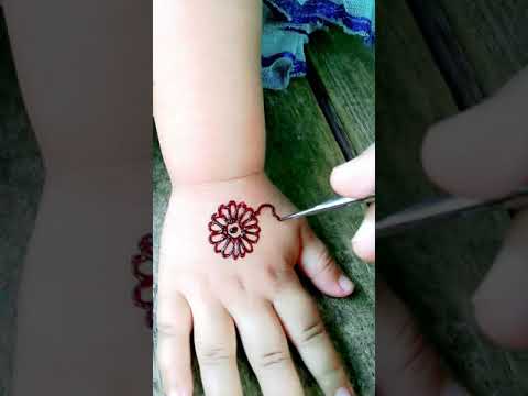 Detail Henna Tangan Anak Simple Nomer 37