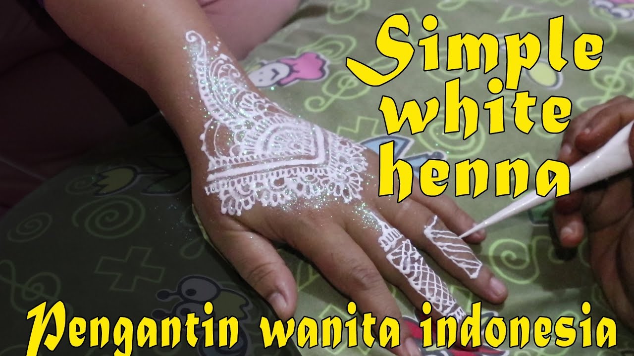 Detail Henna Tangan Pengantin Nomer 44