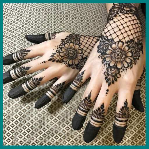 Detail Henna Tangan Pengantin Simple Nomer 19