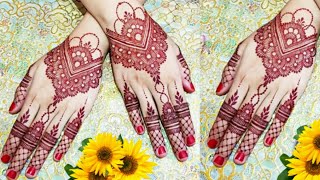 Detail Henna Tangan Pengantin Simple Nomer 30