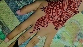 Detail Henna Tangan Pengantin Simple Nomer 37