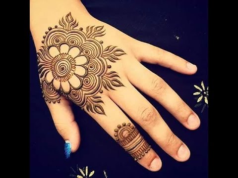 Detail Henna Tangan Pengantin Simple Nomer 38