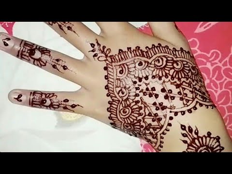Detail Henna Tangan Pengantin Simple Nomer 46