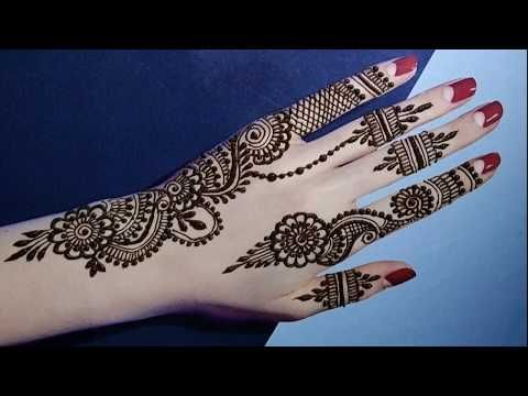 Detail Henna Tangan Sederhana Nomer 17