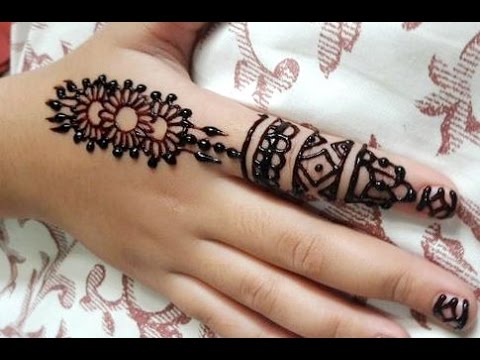 Detail Henna Tangan Sederhana Nomer 26