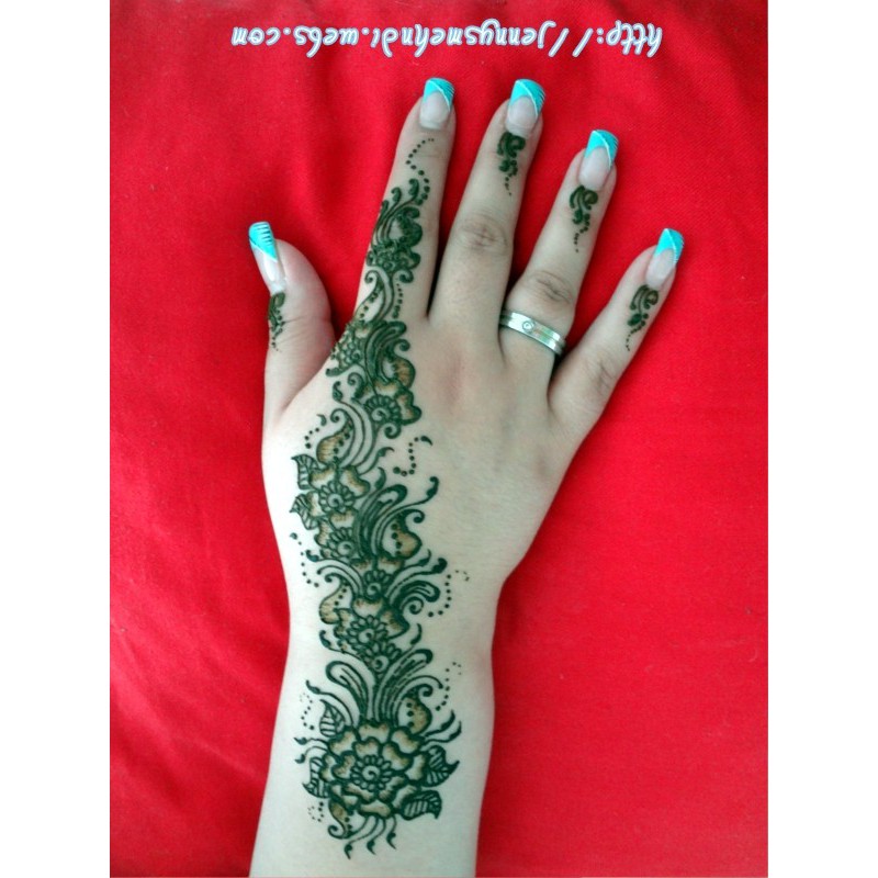 Henna Warna Hijau - KibrisPDR