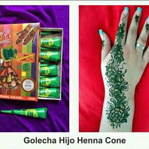 Detail Henna Warna Hijau Nomer 4