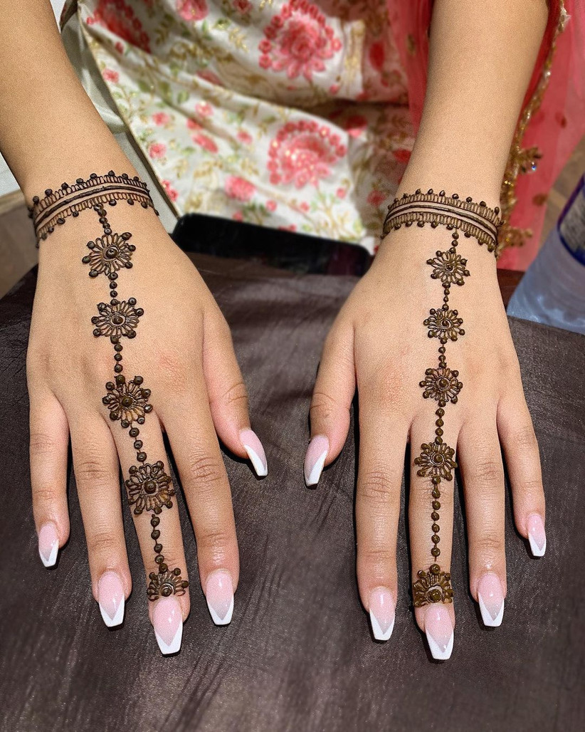 Detail Henna Yang Simple Nomer 12