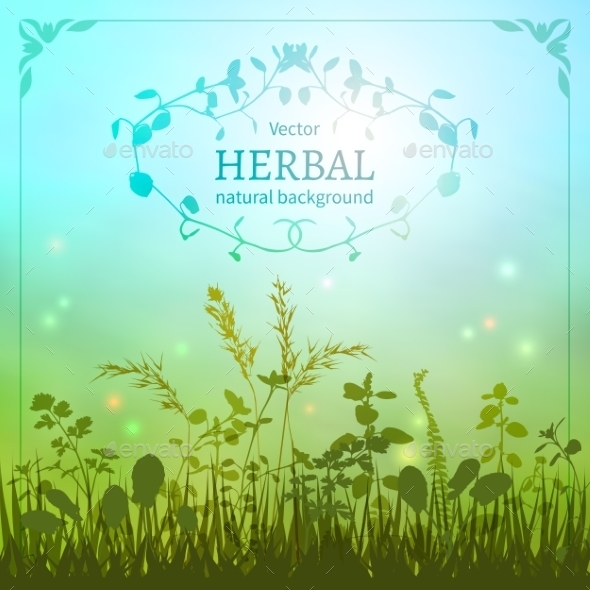 Detail Herbal Background Nomer 20