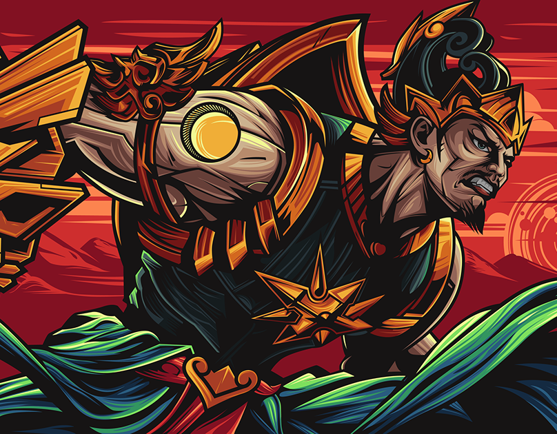 Detail Hero Mobile Legend Vector Nomer 3