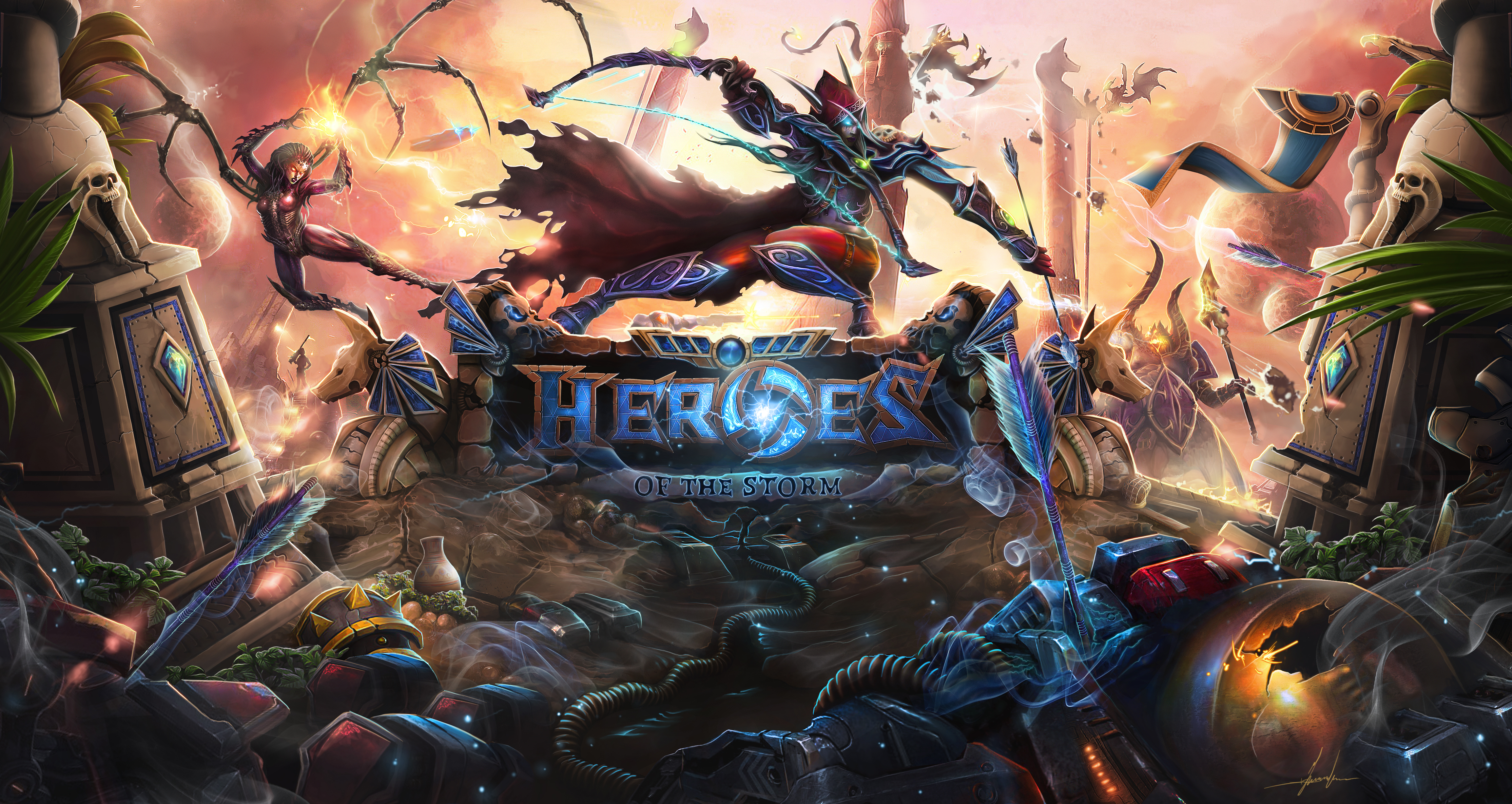 Detail Heroes Of The Storm Wallpaper Nomer 17