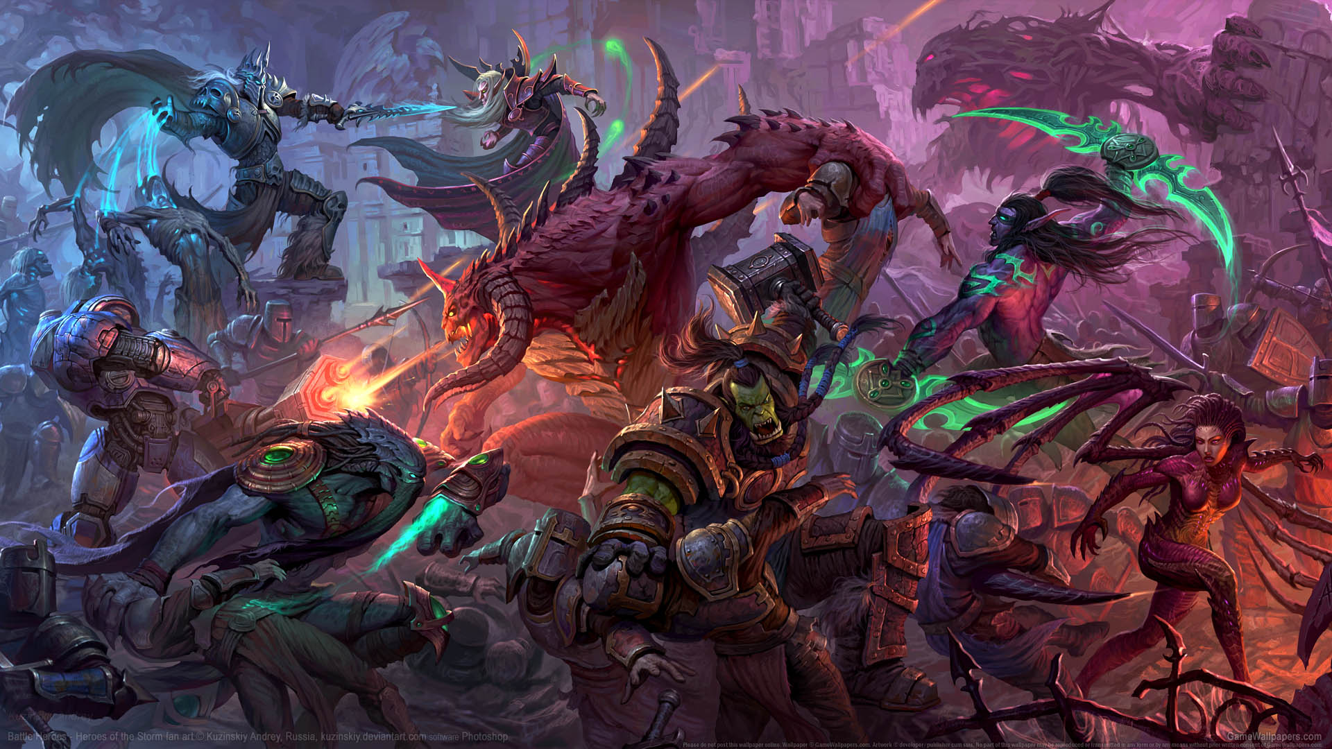 Detail Heroes Of The Storm Wallpaper Nomer 26