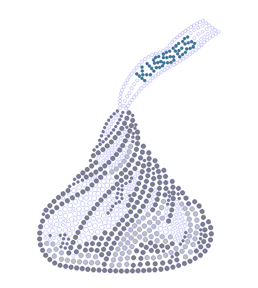 Detail Hershey Kiss Clipart Black And White Nomer 6