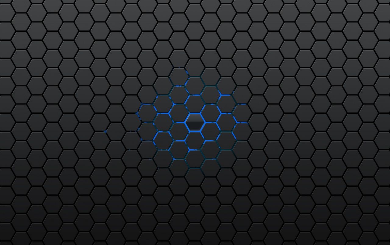 Detail Hexagon Pattern Wallpaper Nomer 2