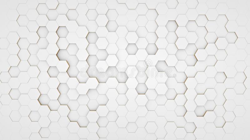 Detail Hexagon Pattern Wallpaper Nomer 11