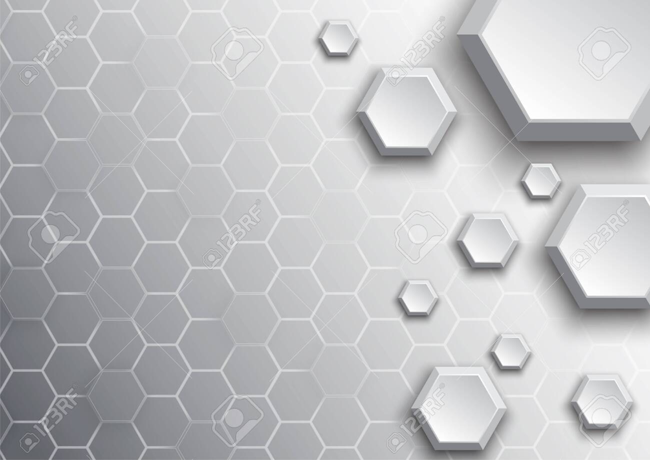 Detail Hexagon Pattern Wallpaper Nomer 30