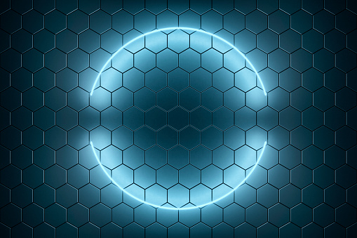 Detail Hexagon Pattern Wallpaper Nomer 37