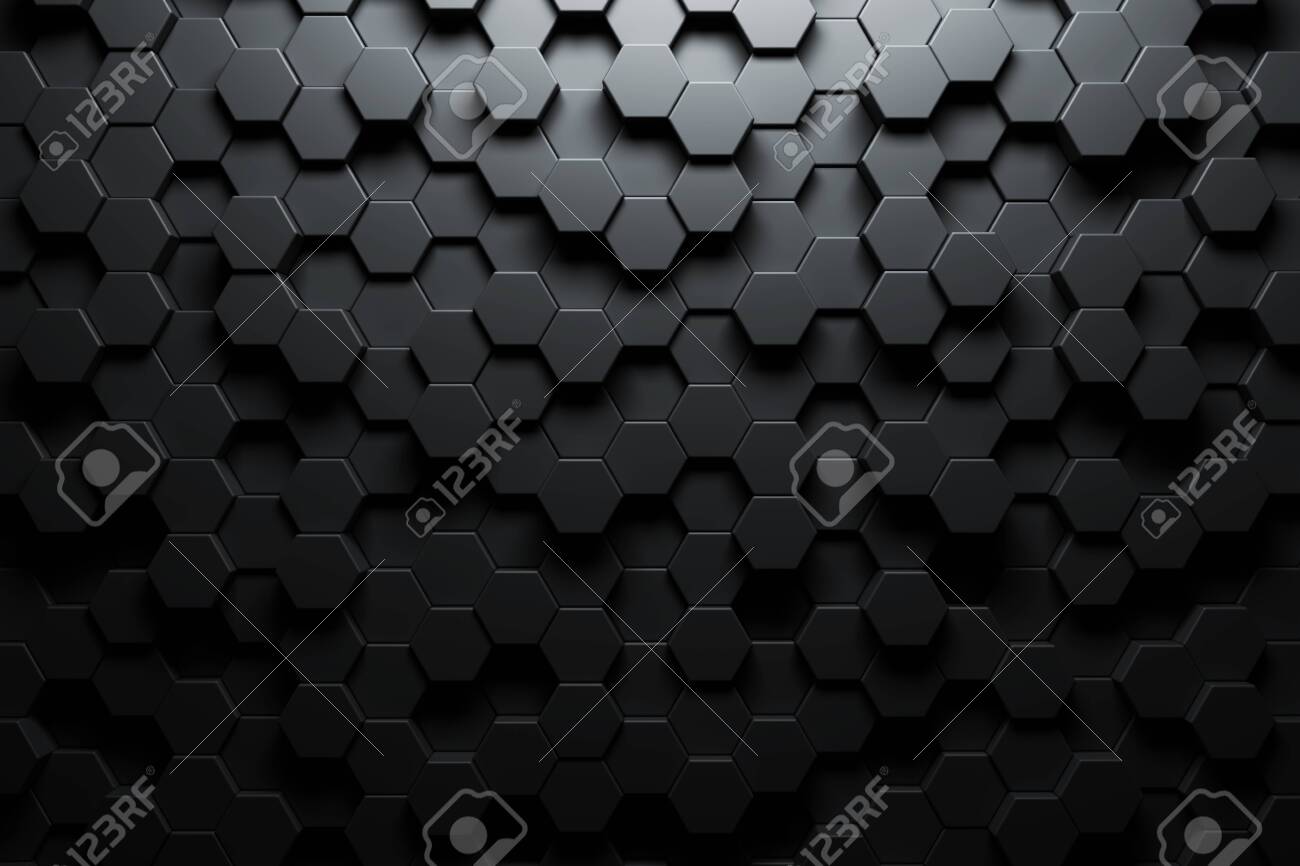 Detail Hexagon Pattern Wallpaper Nomer 46