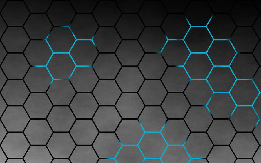 Detail Hexagon Pattern Wallpaper Nomer 8