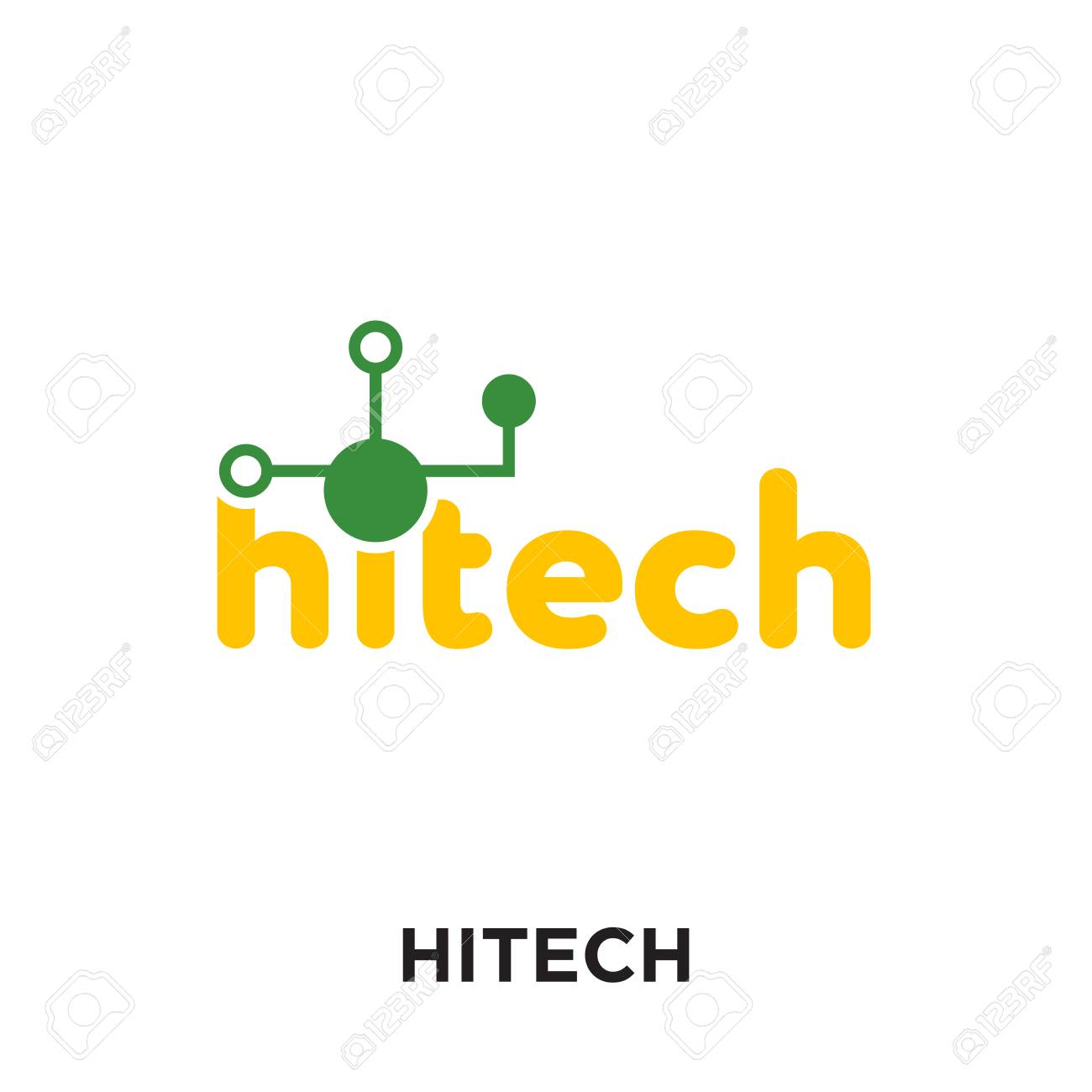 Detail Hi Tech Logo Nomer 9