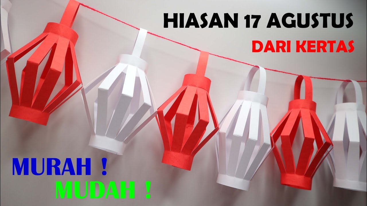 Detail Hiasan Agustusan Dari Barang Bekas Nomer 5