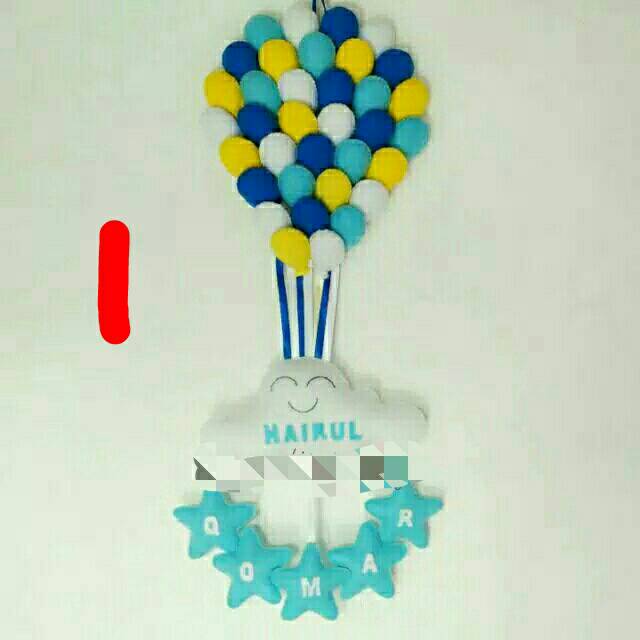 Detail Hiasan Balon Dinding Nomer 10