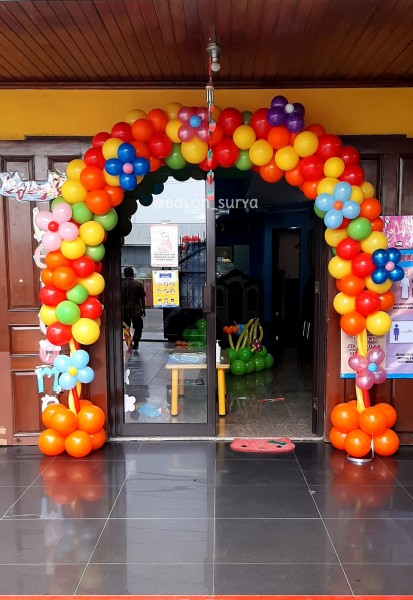 Detail Hiasan Balon Ultah Nomer 45