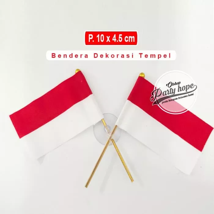 Detail Hiasan Bendera Merah Putih Nomer 10