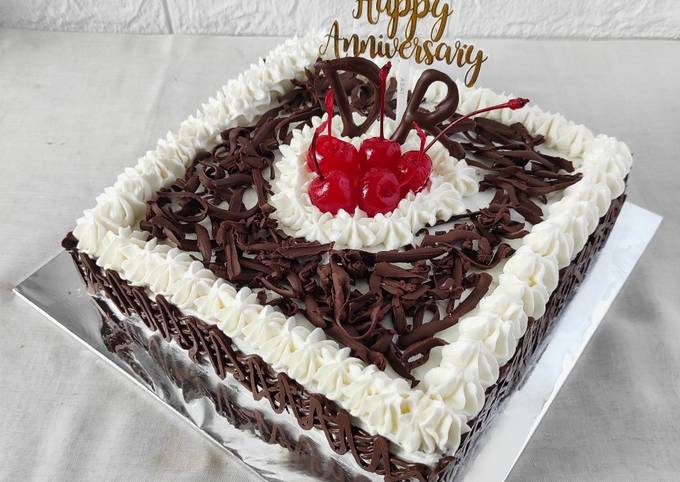 Detail Hiasan Black Forest Kotak Nomer 21