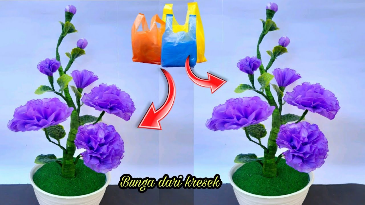 Detail Hiasan Bunga Dari Plastik Kresek Nomer 48