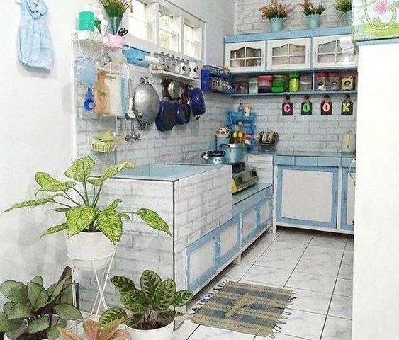 Detail Hiasan Bunga Di Dapur Nomer 10