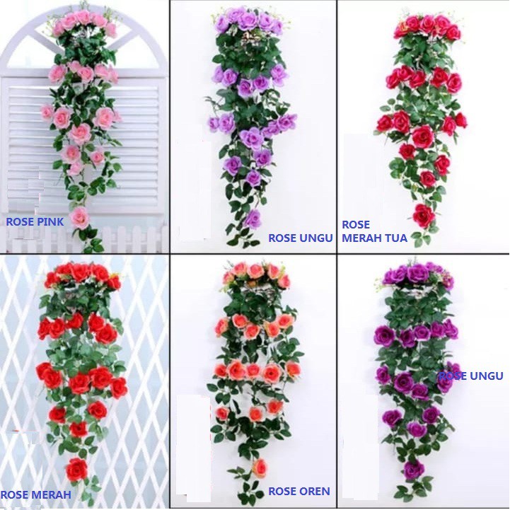 Detail Hiasan Bunga Gantung Di Dinding Nomer 33