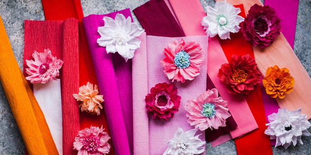 Detail Hiasan Bunga Kertas Nomer 35
