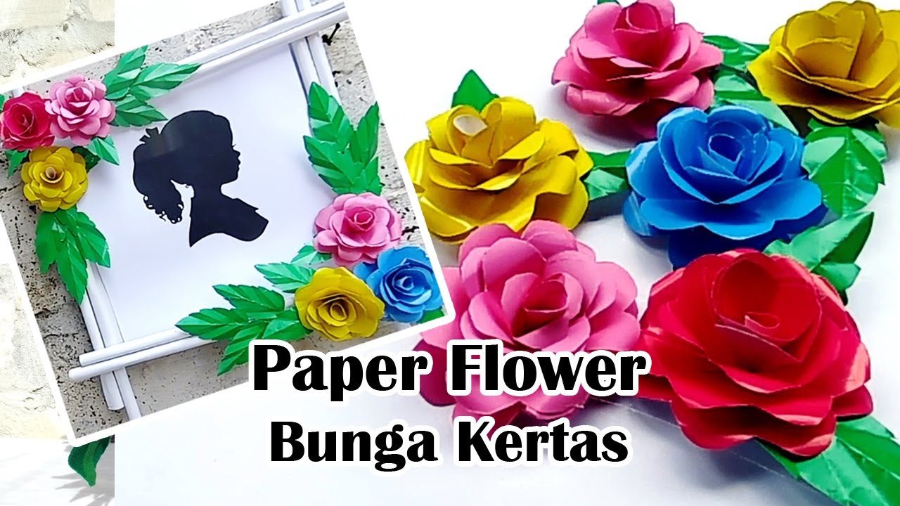 Detail Hiasan Bunga Kertas Nomer 45