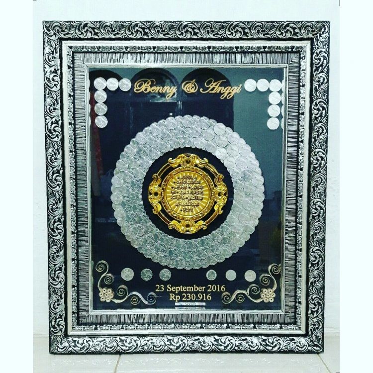 Detail Hiasan Dari Uang Logam Nomer 6