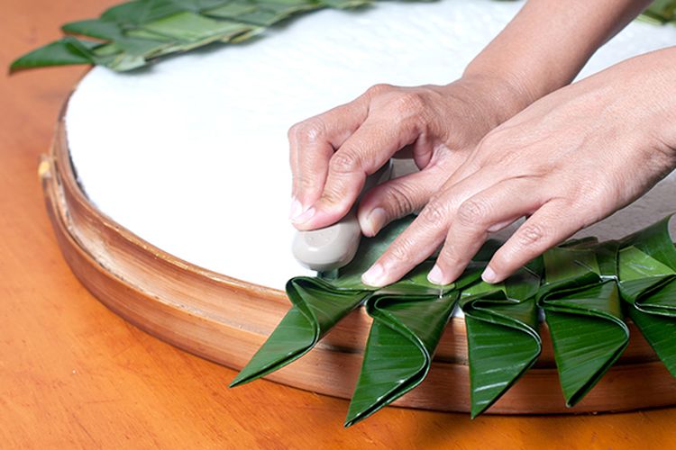 Detail Hiasan Daun Pisang Untuk Tumpeng Nomer 17