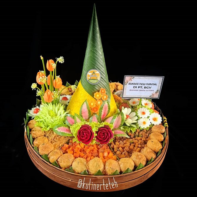 Detail Hiasan Daun Pisang Untuk Tumpeng Nomer 30