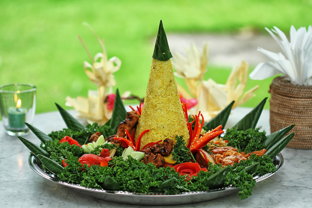 Detail Hiasan Daun Pisang Untuk Tumpeng Nomer 45