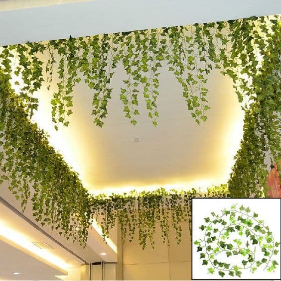 Detail Hiasan Daun Plastik Nomer 3
