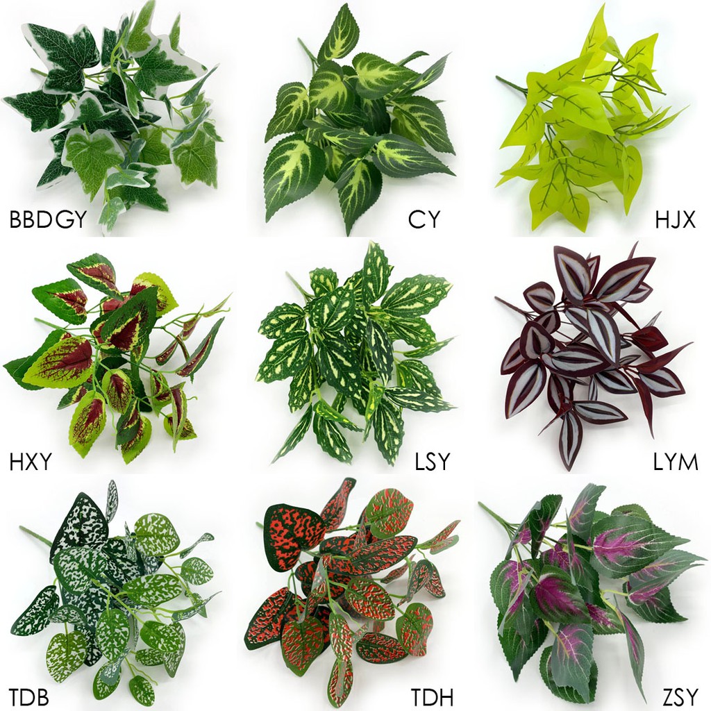 Detail Hiasan Daun Plastik Nomer 27