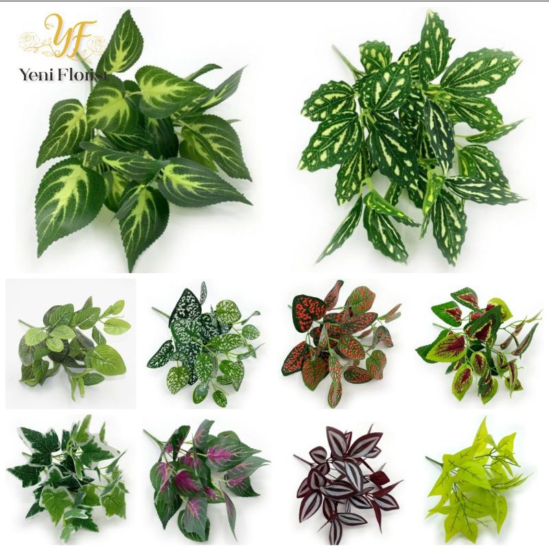 Detail Hiasan Daun Plastik Nomer 34