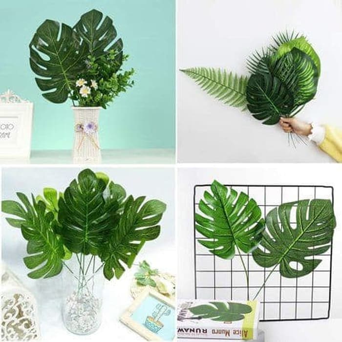 Detail Hiasan Daun Plastik Nomer 5