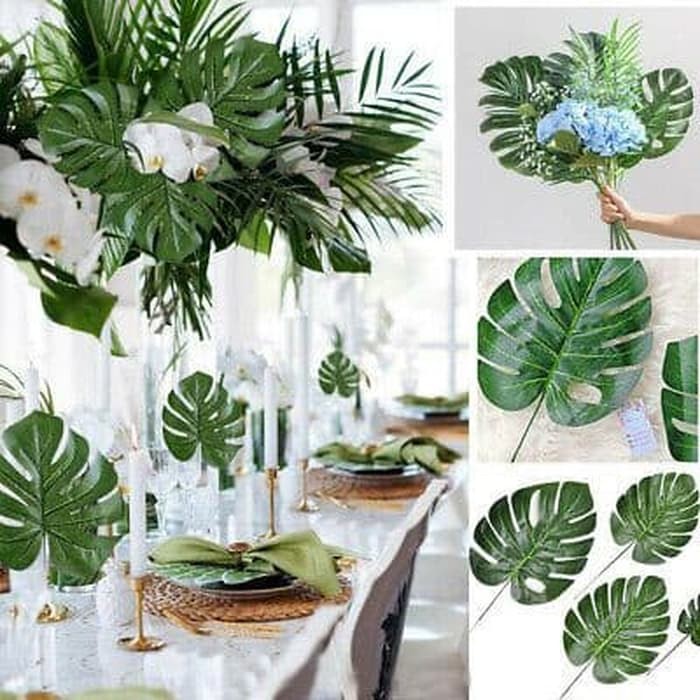 Detail Hiasan Daun Plastik Nomer 41