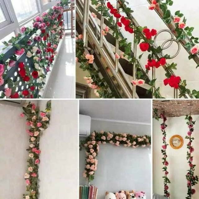 Detail Hiasan Daun Plastik Nomer 42