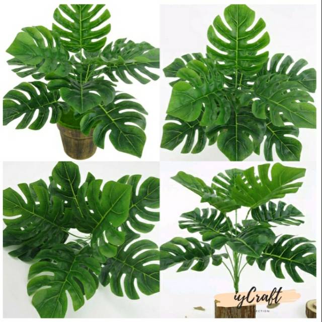 Detail Hiasan Daun Plastik Nomer 44