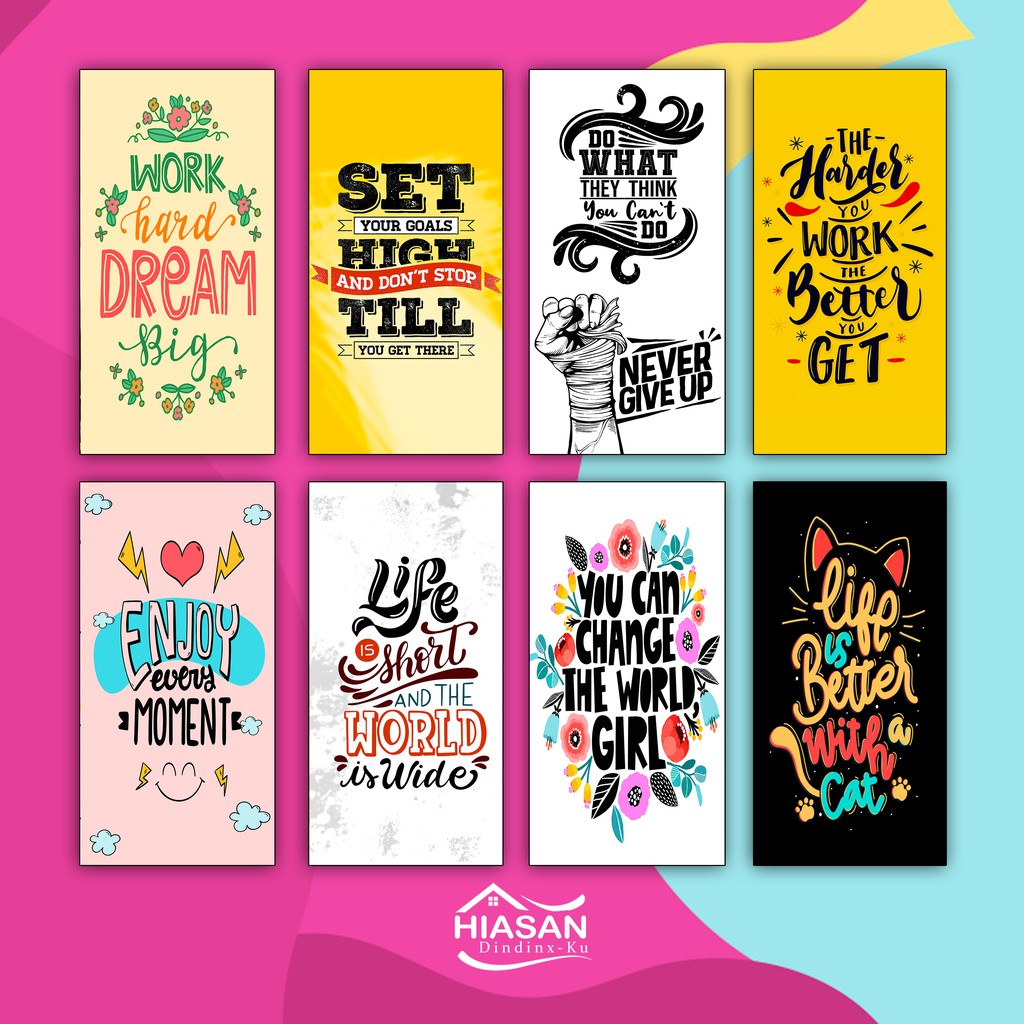 Detail Hiasan Dinding Berupa Quotes Nomer 18