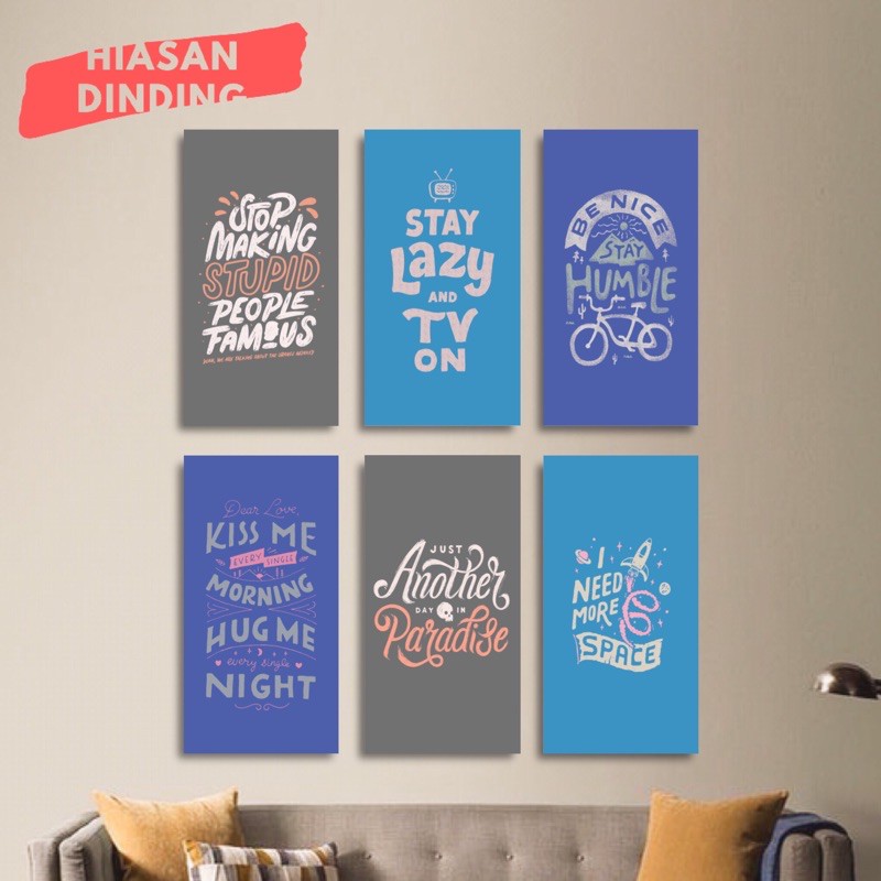 Detail Hiasan Dinding Berupa Quotes Nomer 28