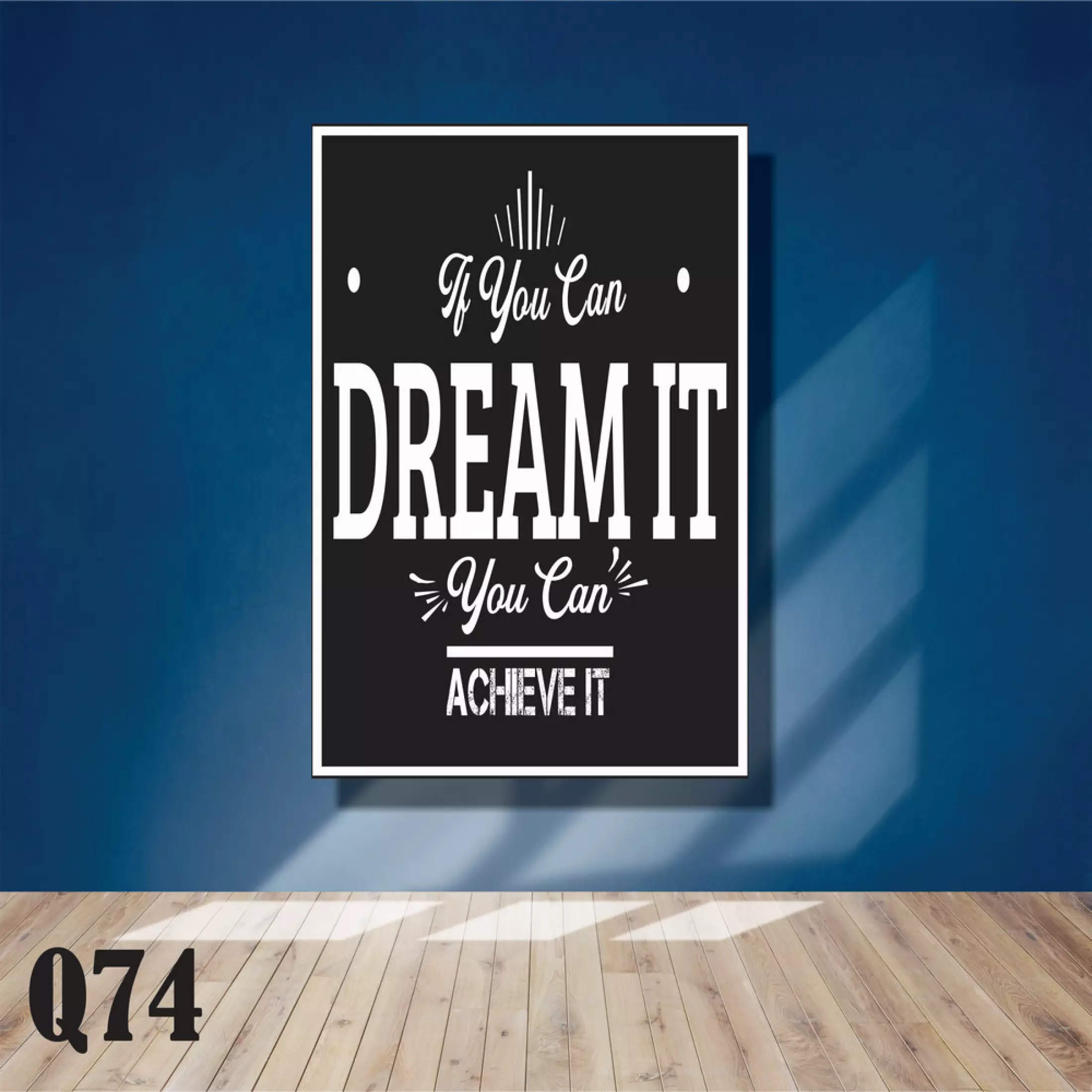 Detail Hiasan Dinding Berupa Quotes Nomer 41