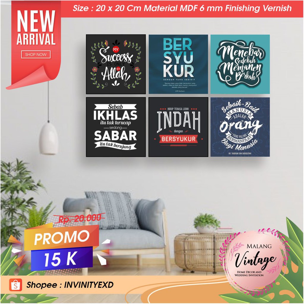Detail Hiasan Dinding Berupa Quotes Nomer 43